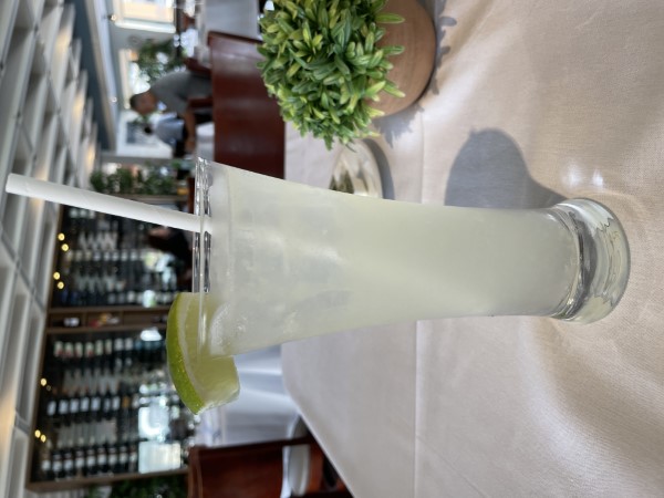 Lemonade at Old Lisbon (Portuguese restaurant in Miami)