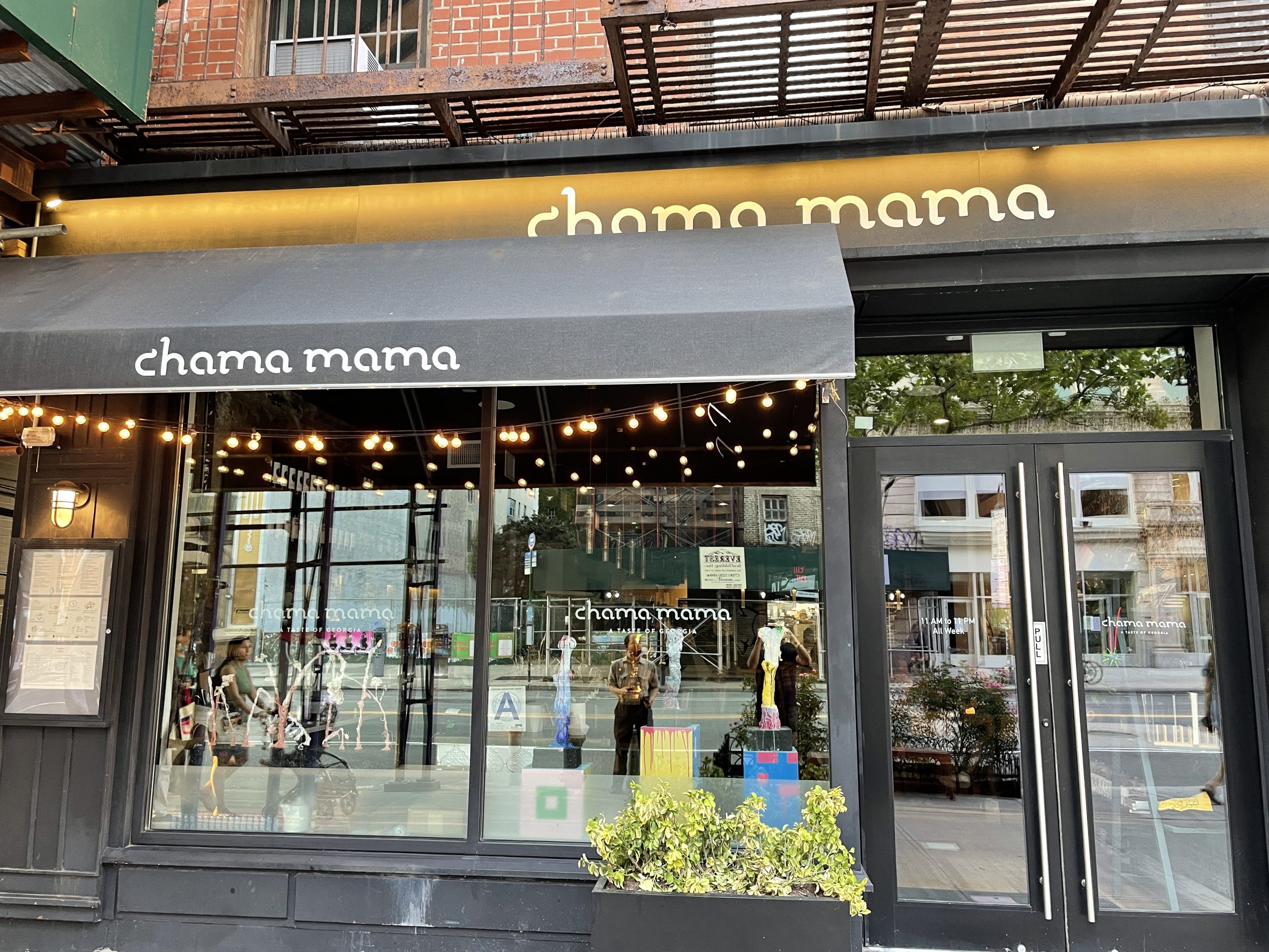 Chama Mama outside