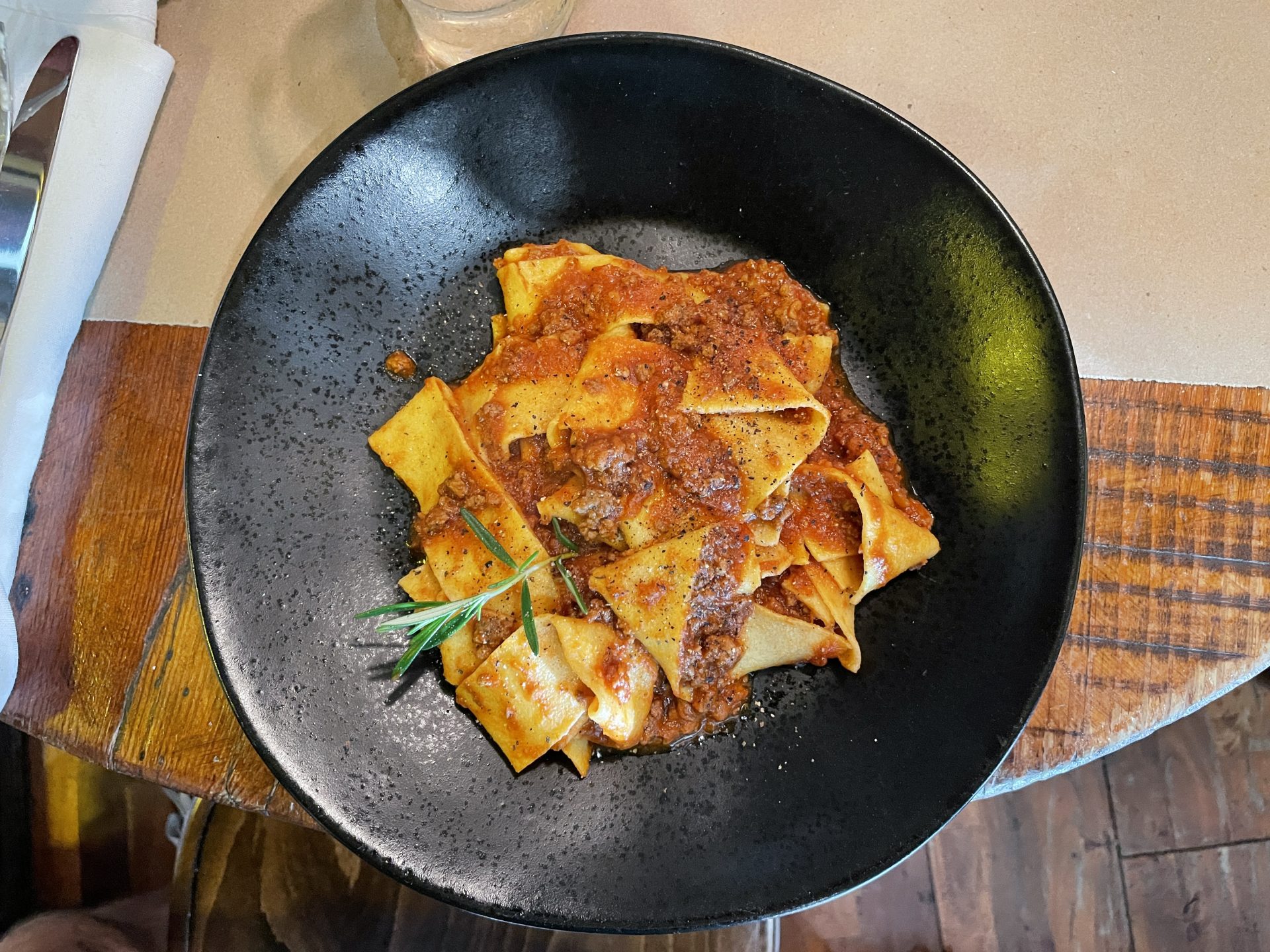 Da Andrea--pappardelle bolognese (layflat)